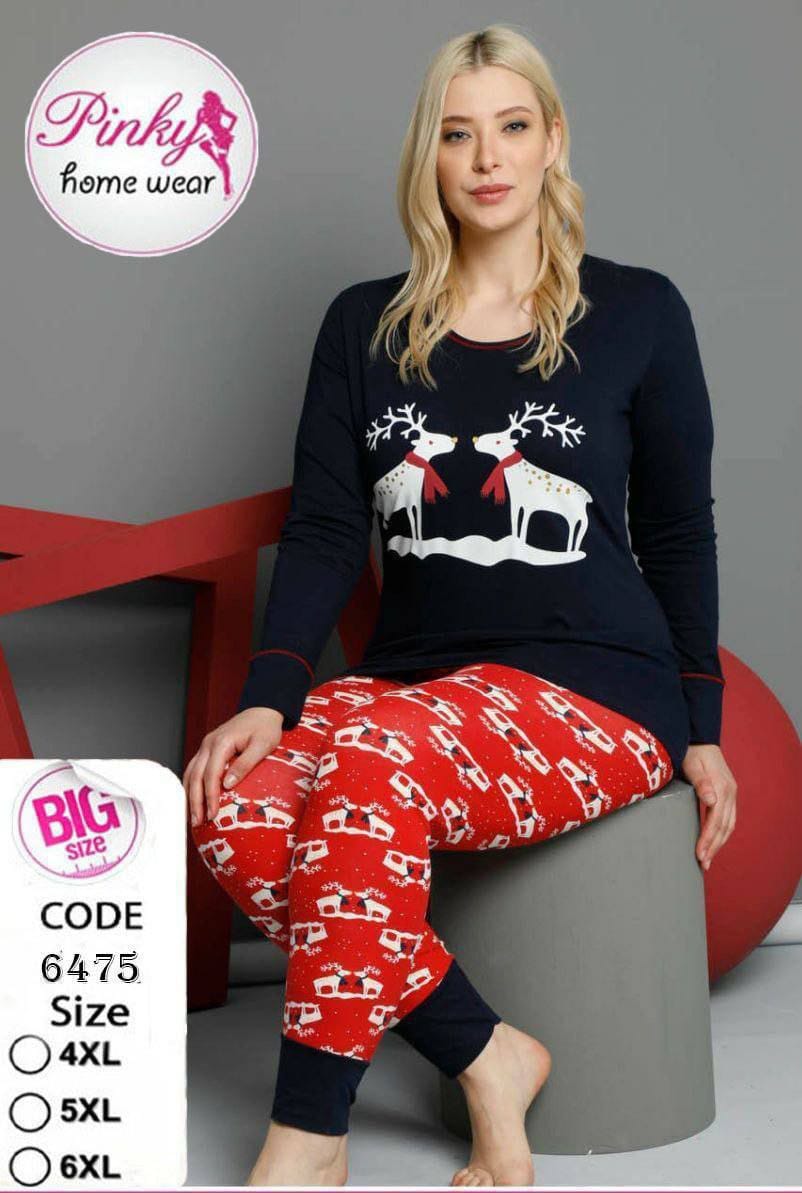 بيجامه نسائيه خريفي من قطعتين